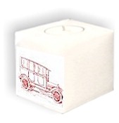 Car candle as a personalised keepsake Birthday, Wedding,  Anniversary, Christmas present or gift.
