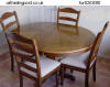 Second Hand furniture, tables, chairs, and related Items for sale. 