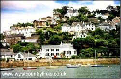 Devon Hotel and Holiday Property or Cottage Accommodation in the Westcountry, South West England. Picture of Dartmouth. 